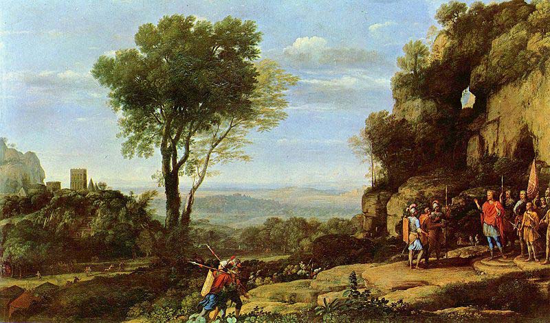 Landscape with David at the Cave of Adullam